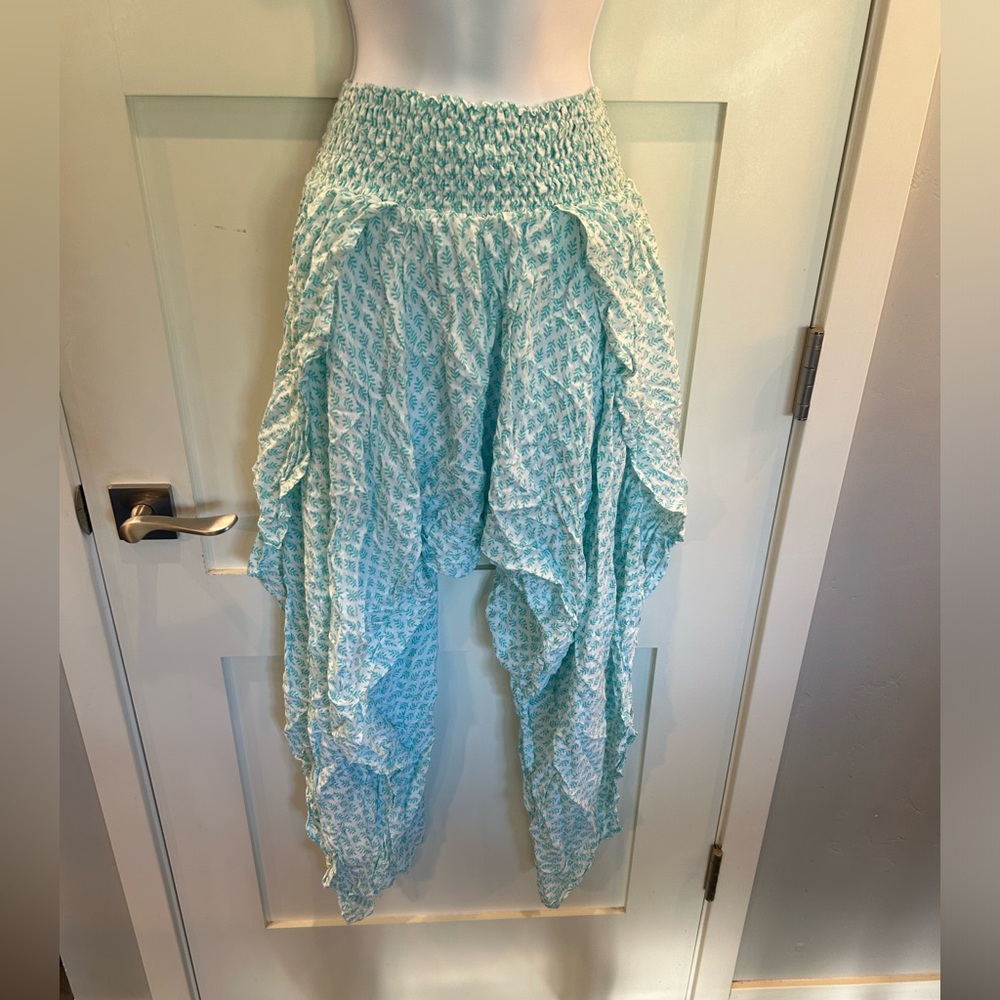 Fun open sided palazzo pants